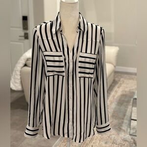 Portifino Striped Express Blouse - Size Medium